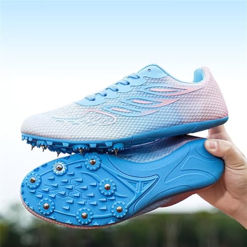 Mens Spikes Track Shoes Women Track and Field Shoes Boys Girls Jumping Sneakers Professional Running Nail Shoes2