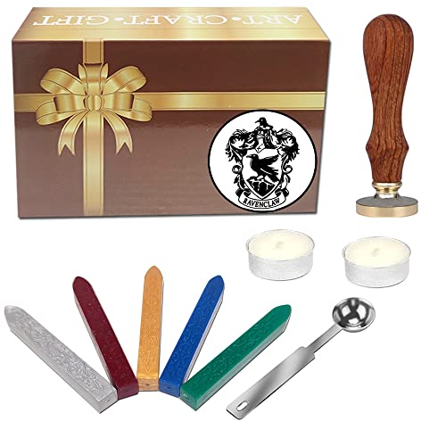 VSECUON Wax Seal Stamp Kit for Ravenclaw Fans (Ravenclaw KIT#2)