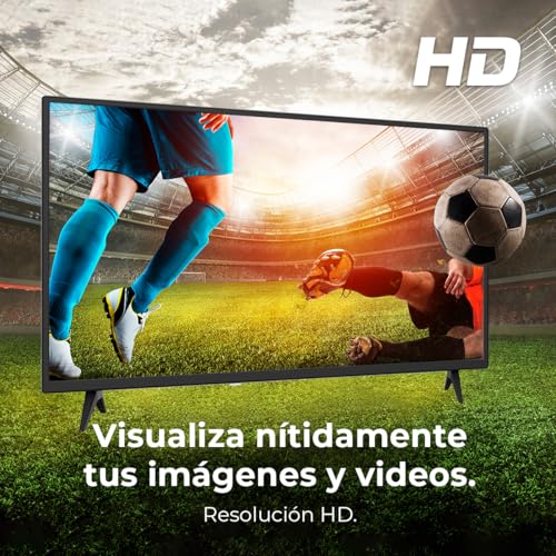Cecotec Smart TV - LED-Fernseher mit 32 Zoll, HD-Auflösung - A5 Serie ALH50032. VIDAA Smart TV, Dolby Audio System, integriertes WLAN, Kopfhörerausgang, 3 HDMI und 2 USB – Bild 5
