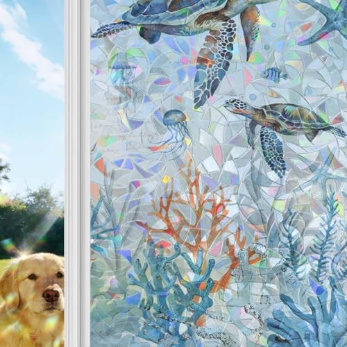 Película Decorativa para Ventanas de Privacidad 3 pcs miniatura 1