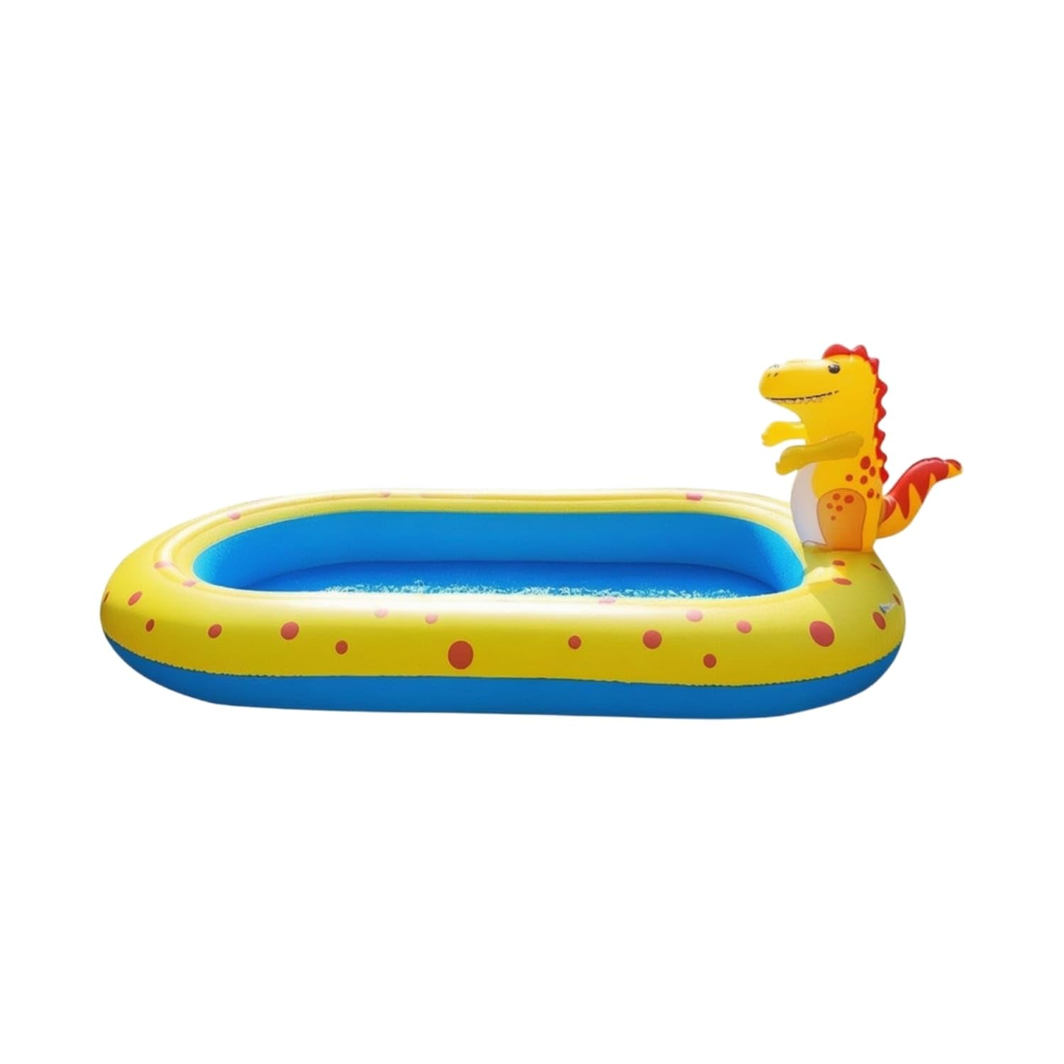 Soft Dinosaur Spray Pool Wipeable Inflatable Pool with Dinosaur Theme for Children, Toddlers, Families, Backyard, Garden, Summer Afternoons, Dinosaur Spray Pool-image-10