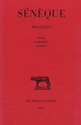 Couverture de Tragédies, tome 2 : Œdipe, Agamemnon, Thyeste