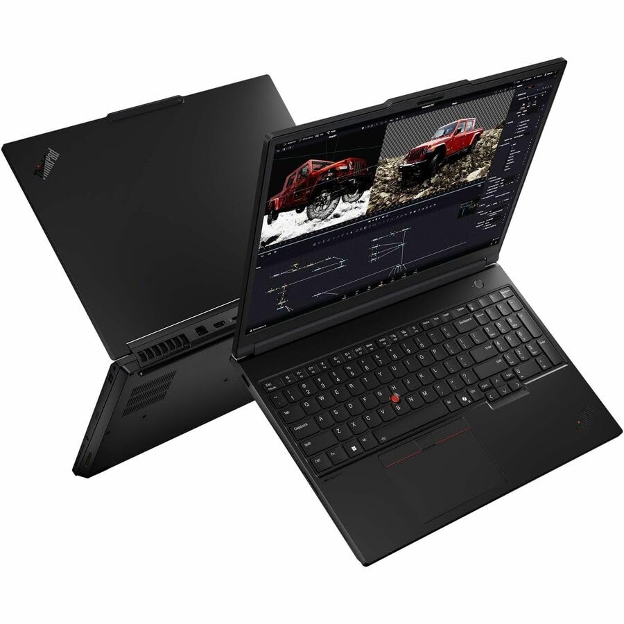 Image of Lenovo ThinkPad P16 Gen 3 21RQ001NUS 16 inch Mobile Workstation - WQUXGA - Intel Core Ultra 7 255HX - 64 GB - 2 TB SSD - English (US) Keyboard - Black - Intel Chip - Windows 11 Pro - NVIDIA RTX PRO 3000 B