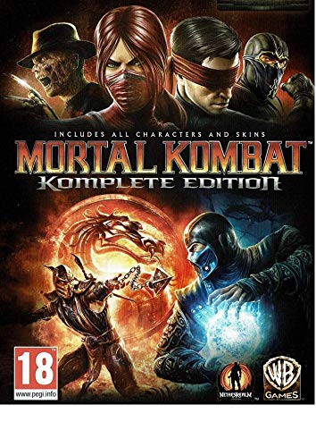 Mortal Kombat Komplete Edition PC Steam Download Code (No CD/DVD)