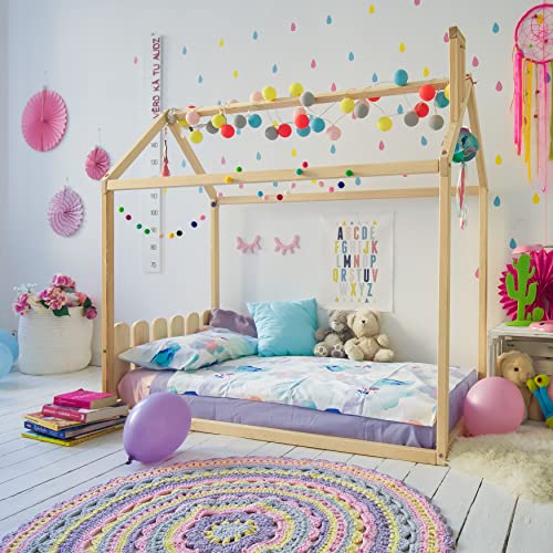 Montessori house shaped floor bed TWIN 