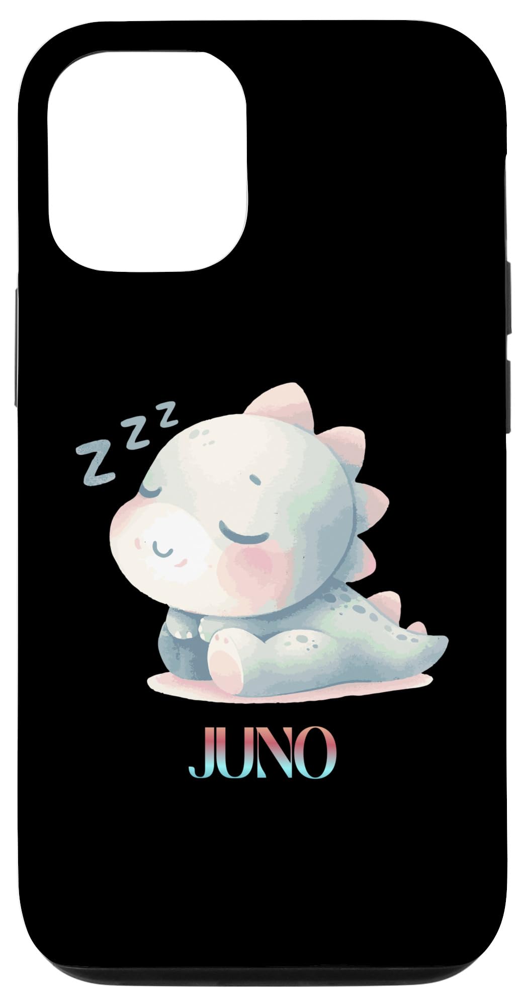 iPhone 14 Juno Cute Sleeping Dino Baby Names Case