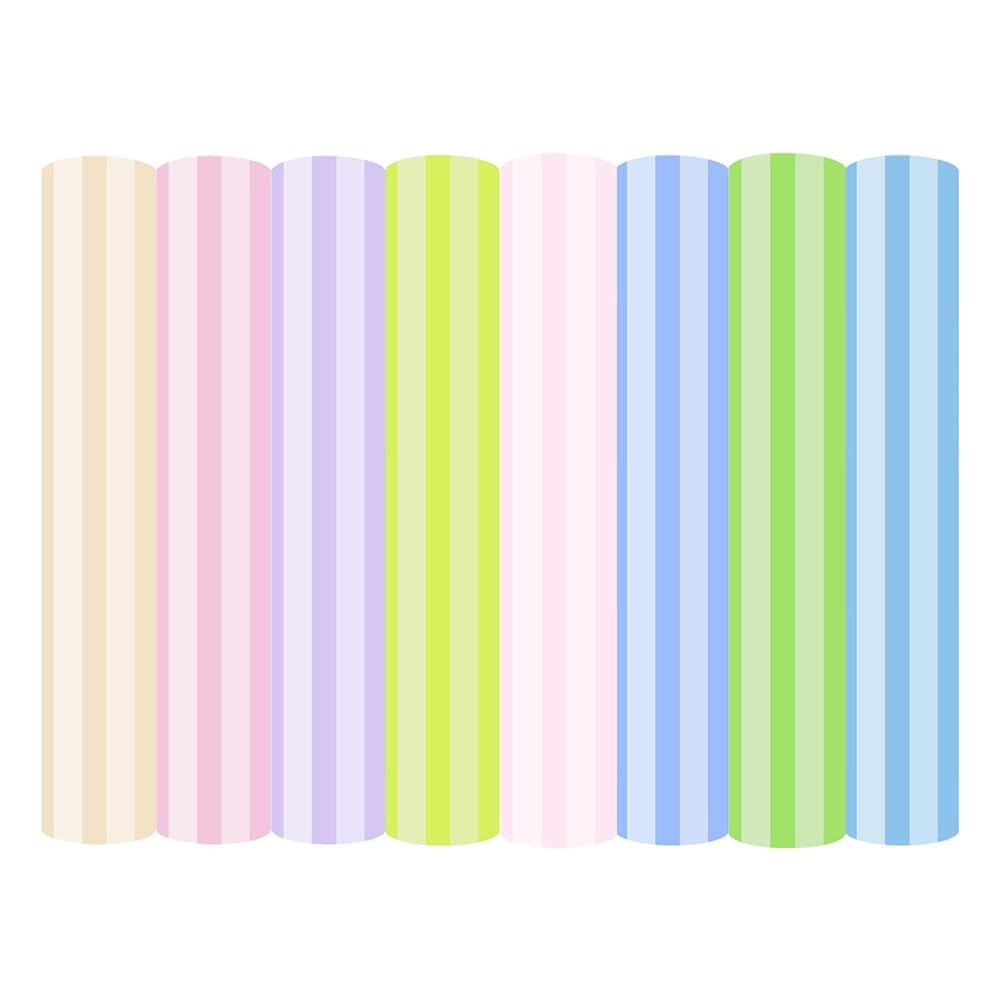 Littimoon 3D Pastel Color Puff Vinyl Heat Transfer-30.48 X 25.40cm HTV Puff Heat Transfer Vinyl for T-Shirts GarmentBags