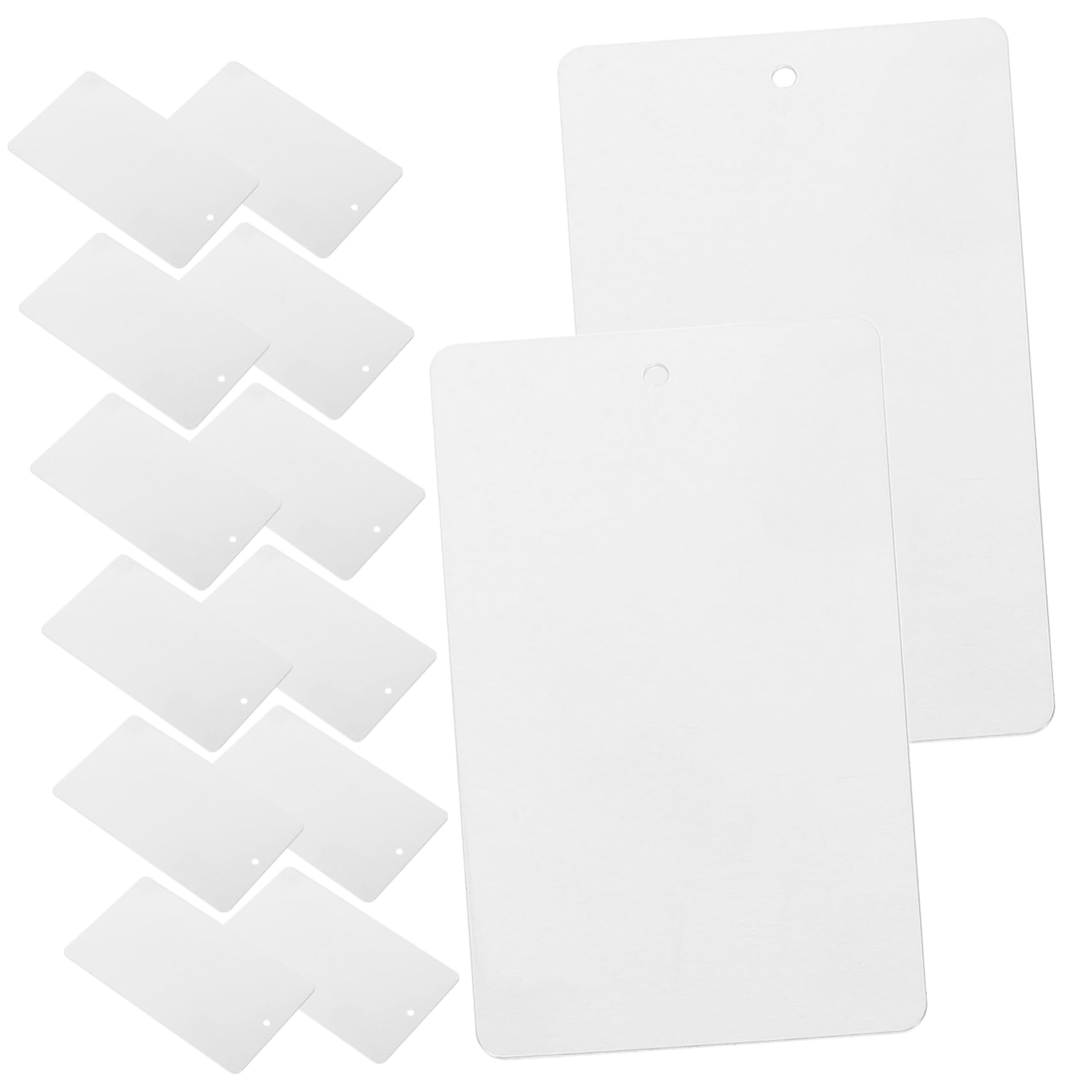 BESPORTBLE 4er-set Pflanzenzubehör: Aluminium-pflanzenetiketten Pflanzenetiketten Zur Verwendung Im Garten 50 Stück X 4