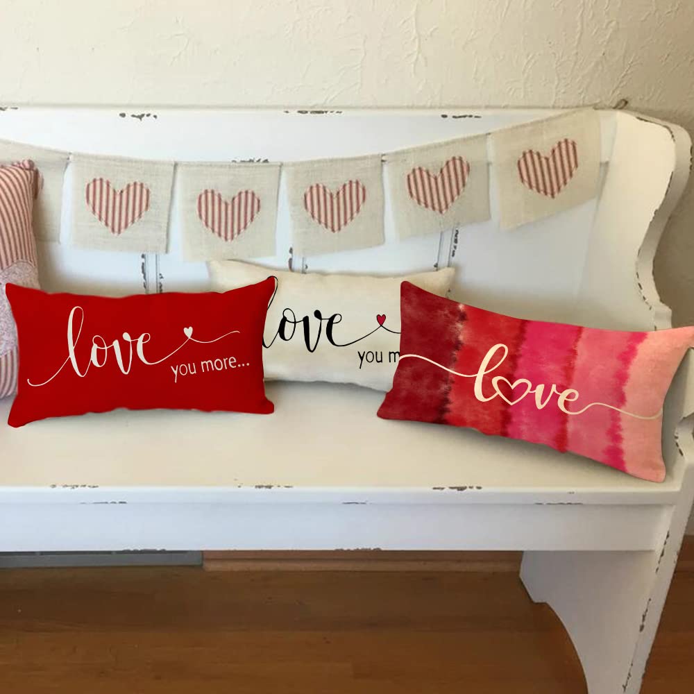 Federa decorativa per cuscino lombare, con scritta All You Need is