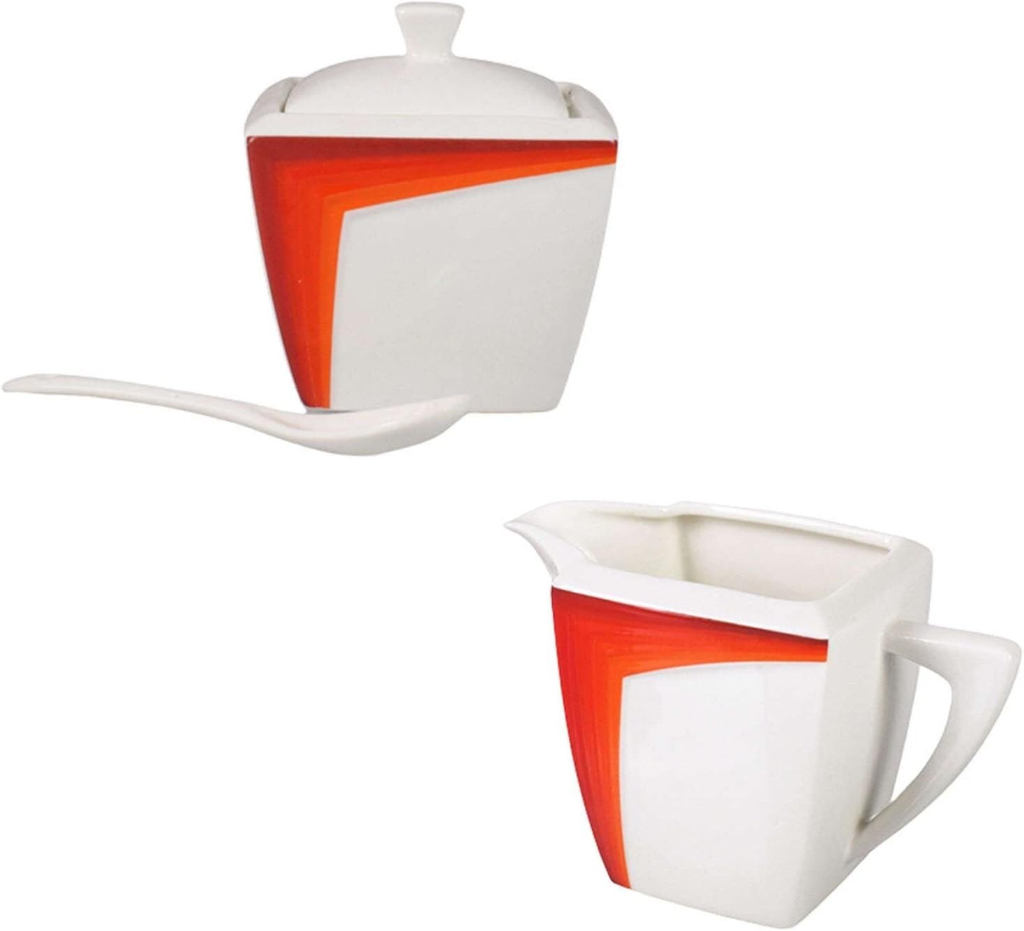 Set di brocca per latte e zuccheriera in ceramica, regalo di nozze, lattiera e zuccheriera per caffè, brocca per crema e zuccheriera