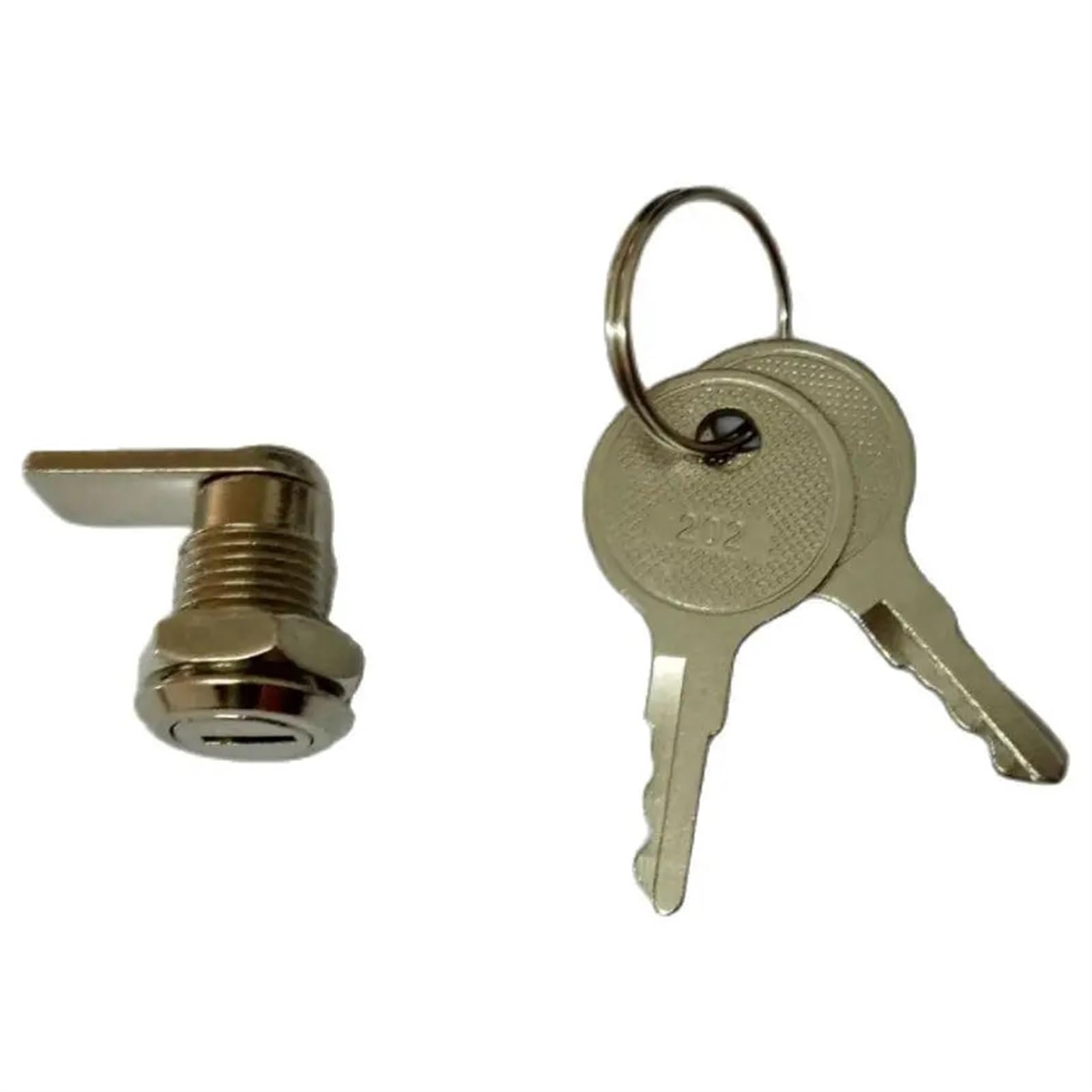MS202 Cam Lock for Distribution Mini Box Cinet Locks Tin Trunk File/Network Cinets Cylindrical Bolt 1Pcs