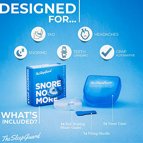 image for TheSleepGuard | Stop Snoring Mouth Guard | Anti Snoring Aid, Device Ai