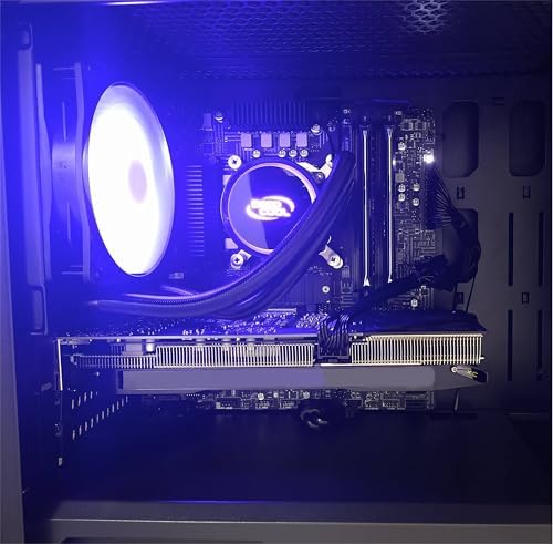 Centaurus Druid 4 Gaming PC, AMD Ryzen 7 9700X 8-Core, Radeon RX 9070 XT 16GB, 32GB DDR5 RAM, 2TB NVMe SSD, Liquid Cooler, Windows 11 PRO, WiFi. Custom Desktop Glass Window ARGB Lights