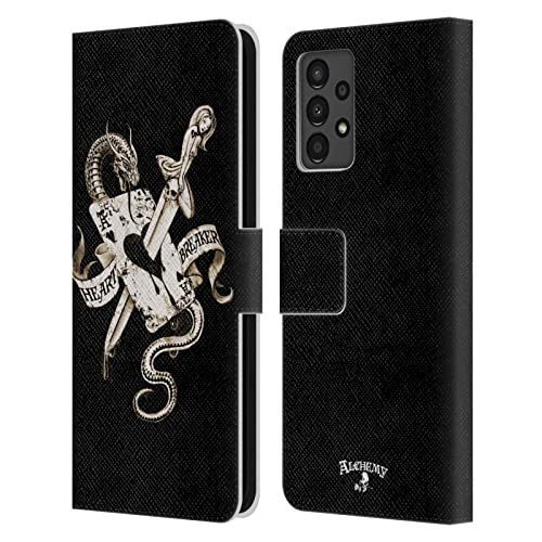 Étui portefeuille Samsung A13 Alchemy Gothic Briseur de Coeur pour vos sorties urbaines