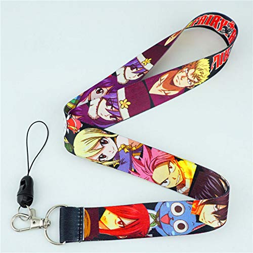 TUDUDU Japan Anime Neck Strap Lanyards Cute Id Card Gym Mobile Phone Strap Badge Holder Rope Key Chain Cosplay Gift New