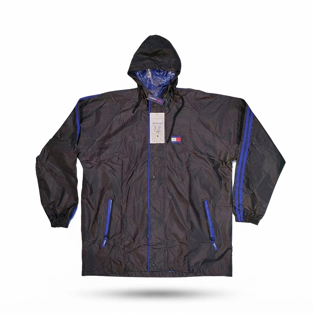 { 2026 Brings 5 Years WARRANTY ) Raincoat for Men Waterproof, Lightweight Rain Jacket with Hood & Zipper Pockets, Stylish Durable Rain Gear for Bike Riding, Travel.-image-40