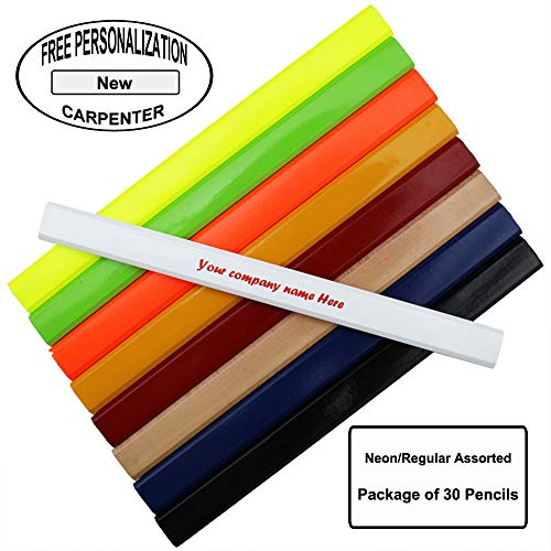 EZPENCILS & GIFTS Lápices Carpintero Pack 30 piezas miniatura 2
