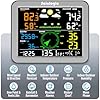 Estación meteorológica inalámbrica Sainlogic con sensor exterior,Pronóstico del tiempo,Temperatura,Presión atmosférica,Humedad,Anemómetro,Pluviómetro,Software de exportación de datos a PC(Windows OS) #1