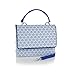 Ruby Shoo Exklusive Calgary-Handtasche mit abnehmbarem Schultergurt, Blau