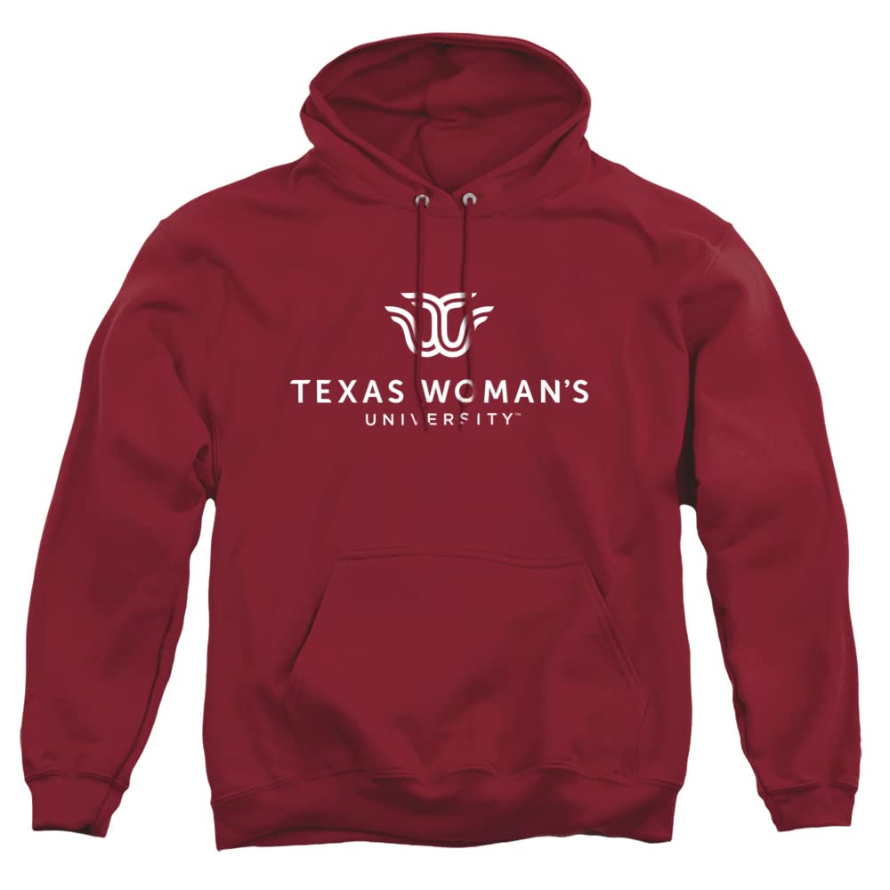 LOGOVISION Official Collegiate Distressed Primary Logo Adult Pullover Hoodie Collection — view 268