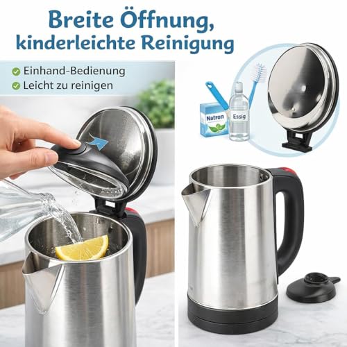 Cuiseur Électrique Acier Inoxydable 2,5 L Walfront au design épuré et durable