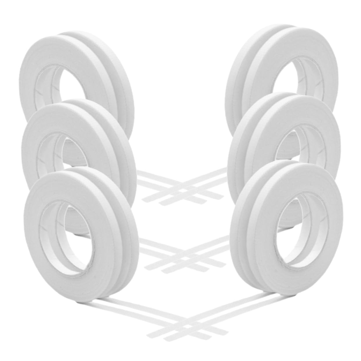 TOVINANNA Eyelash Extension Tape for Eyelash Extensions 30 Rolls Lash Tape Gentle Non-woven Material Strong Hold No Discomfort