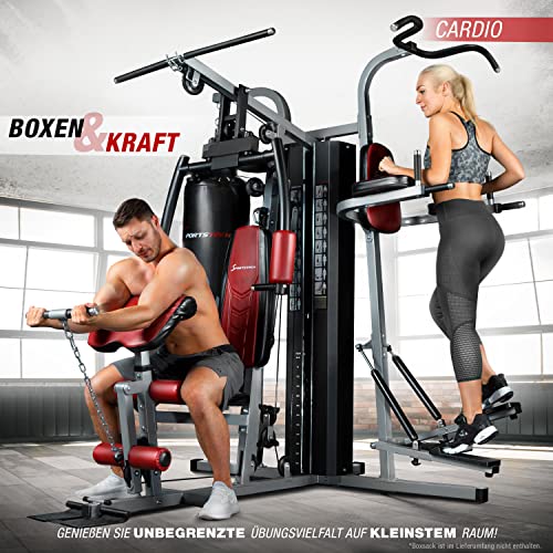Sportstech Premium 50in1 Kraftstation für Zuhause | Multi-Gym Fitnessgerät mit Butterfly Maschine, Latzug Station… – Bild 4