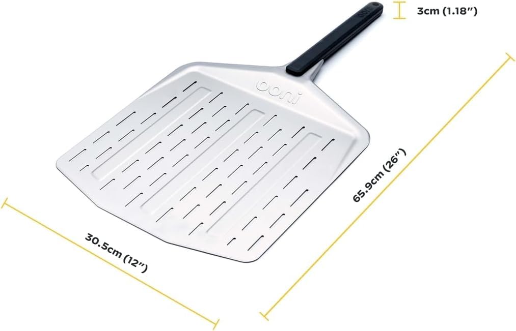 Ooni Karu 2 Pack complet - Four à Pizza Multi-Combustible Portatif avec Pelle à Pizza Perforée 30 cm et Housse de Protection Sur-Mesure