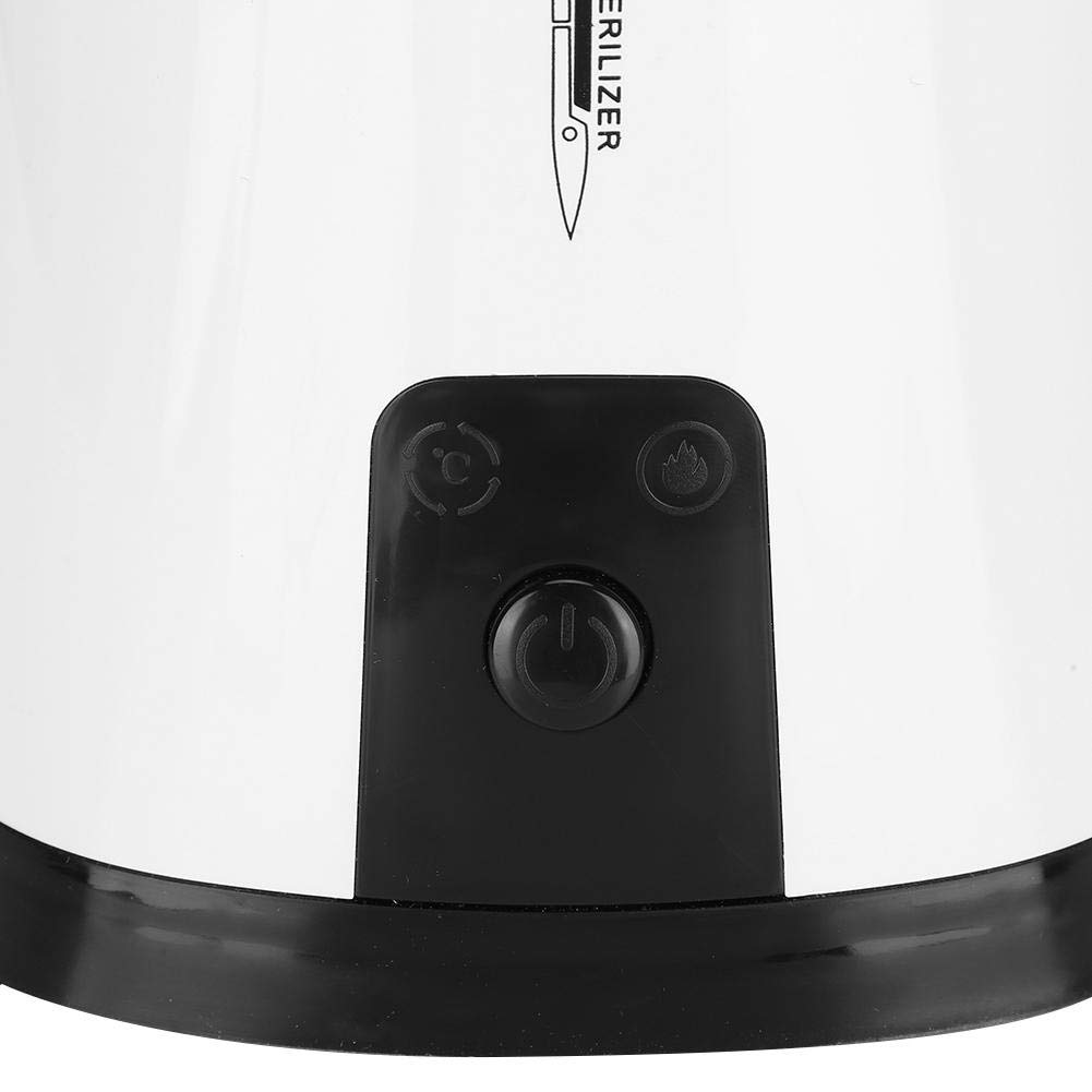 ZJchao Sterilisator für Instrumente, Sterilisatorbox, Metallwerkzeugsterilisator, Desinfektionsbox zum Reinigen von Scheren, Pinzetten, Nagelknipsern und vielen anderen Werkzeugen