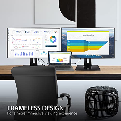 Image of ViewSonic VP2768A-4K 27 Inch 4K ColorPro Monitor, IPS Display with 100% sRGB and Pantone Validated for Professional Photo Editing, Advanced Ergonomics, 90W USB-C, RJ45, HDR10, HDMI, and DisplayPort