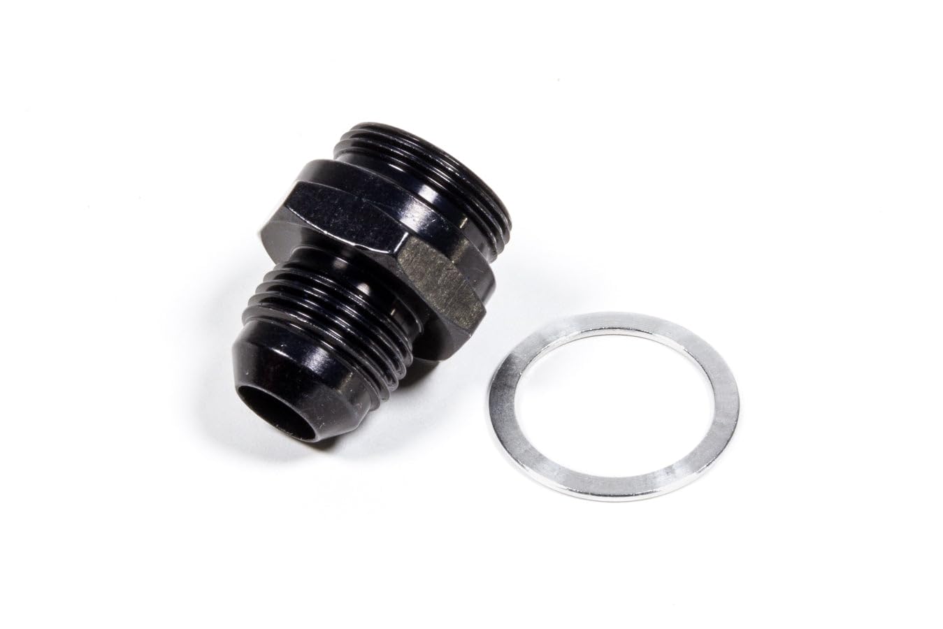 Fragola -8AN x 7/8-20 Male Adapter-Dual Feed - Black-image-12