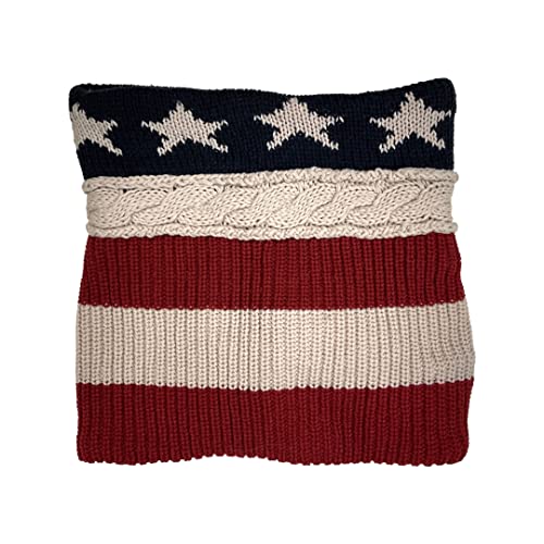 Modena American Flag Infinity Loop Winter Warm Scarf3