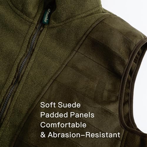 Full mundur Jagdweste Fleece Schießweste atmungsaktive Hundetrainerweste Outdoor-Weste mit mehreren Taschen Haustiertrainer für Herren