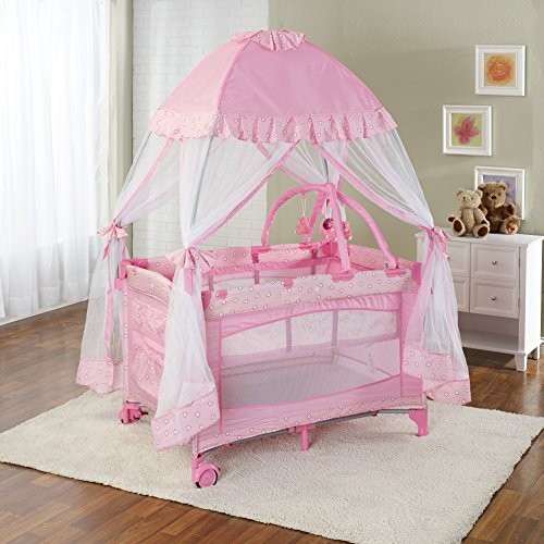 big oshi portable playard deluxe bundle