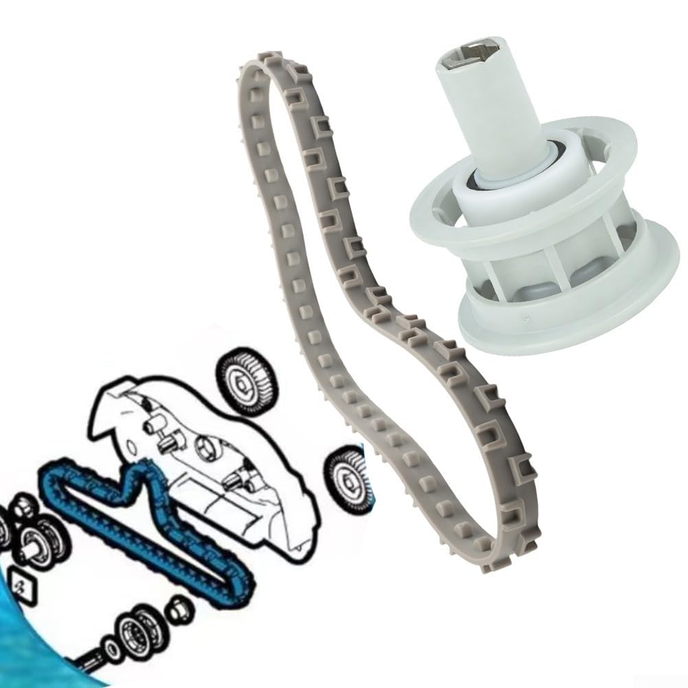 RCX97501GR Correa de transmisión y juego de rodamientos RCX97502GR para Hayward para robots de limpieza automática de piscinas SHARKVAC XL y 500 Series