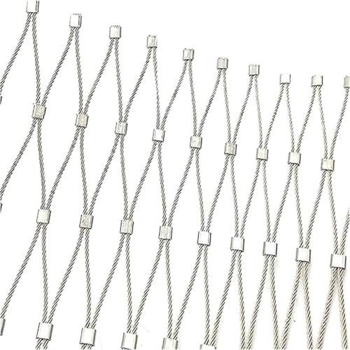 Maille en corde d'acier inoxydable durable pour garde-corps ferme - 3