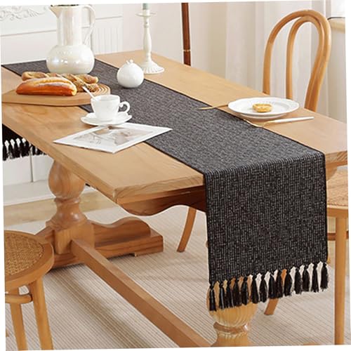 Chemin de table de 108 pouces lavable pour protéger et décorer votre table à manger - 4
