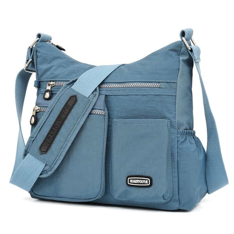 Waterproof Shoulder Bag Nylon Crossbody Bag for Women Travel Purses and Handbag Large Capacity2