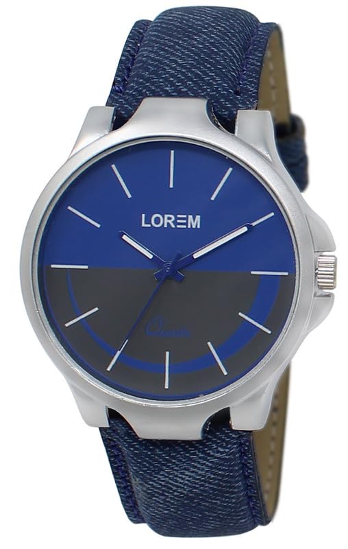 LOREM Blue Line Analog Watch for Men LR24-UF (B0CSKJKJ11) Amazon Price History, Amazon Price Tracker