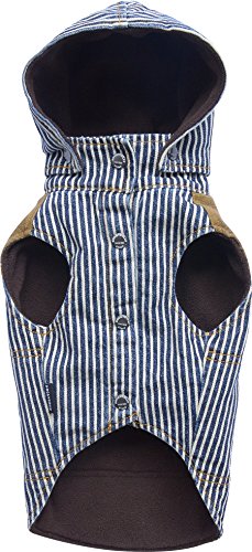 Doggydolly Authentic Stripped Jean con Cappuccio