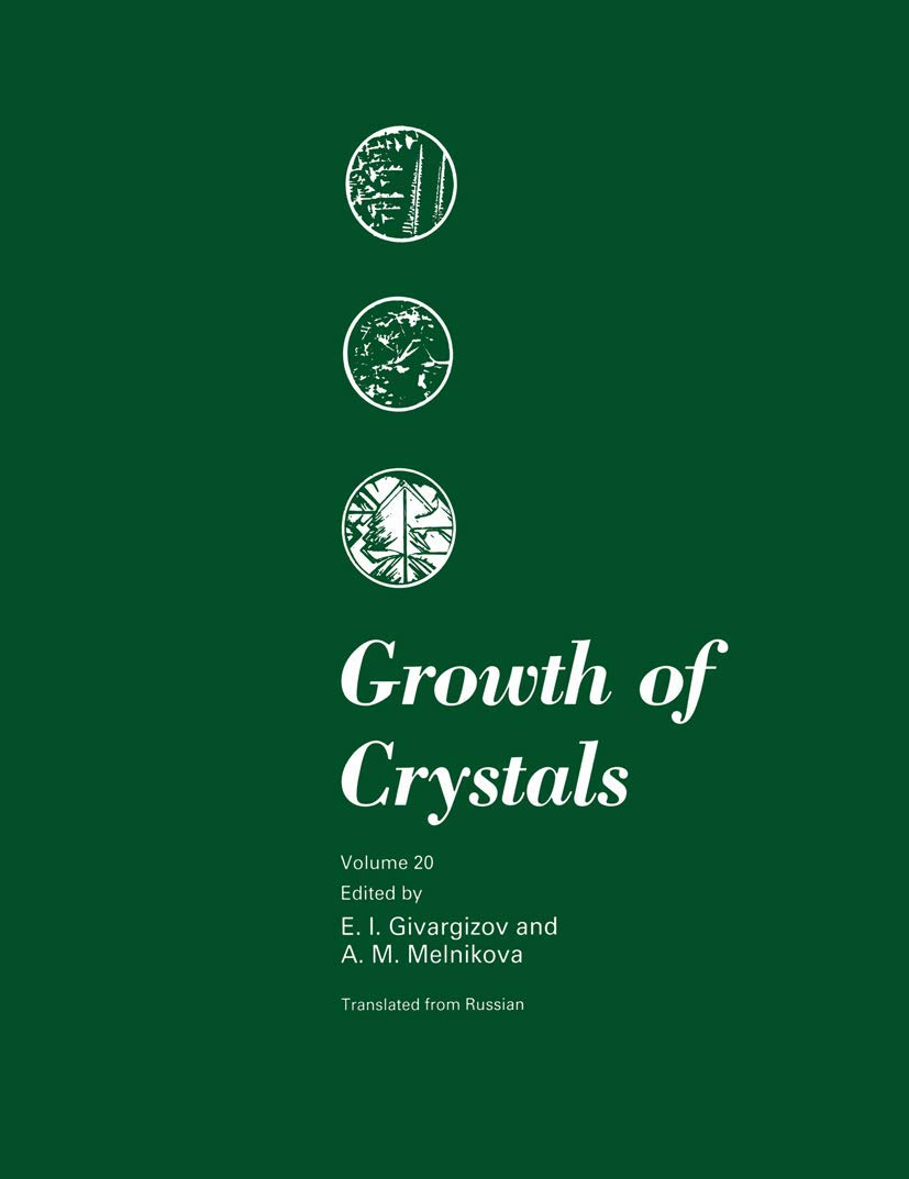 Growth of Crystals (Growth of Crystals, 20)