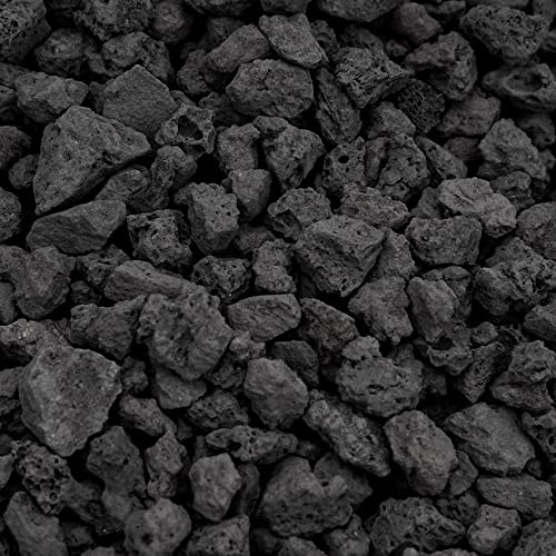 Image of Onlyfire 10Lbs Black Lava Rock for Fire Pit /Fireplace /Gas Grill /Landscaping