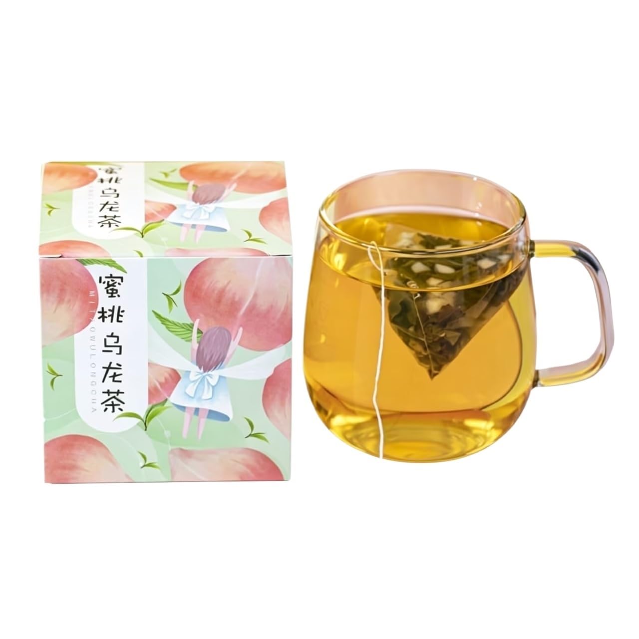 Herbata Oolong Brzoskwiniowo-Brzoskwiniowa (10 szt.) - Nadaje się zarówno do parzenia na gorąco, jak i na zimno. Owocowy(5pcs)
