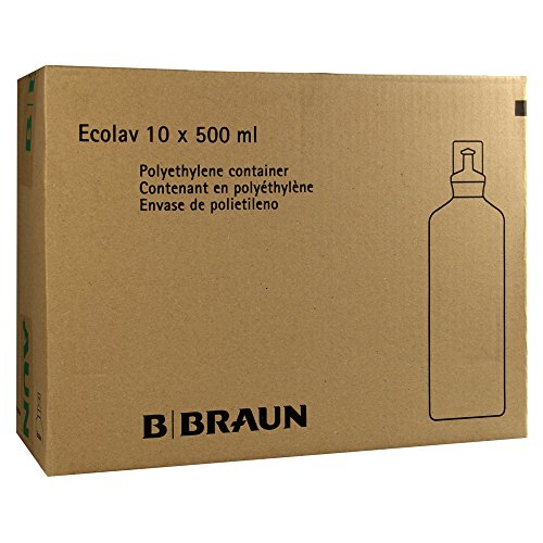 Braun NaCl-solución de enjuague 0,9% Ecolav 10 x 500 ml