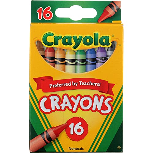 Crayola Crayons 16 Color Peggable [Set of 4]