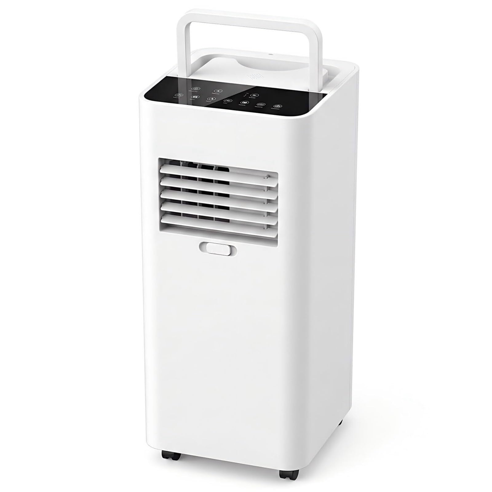 7000 BTU Portable AC Remote 30dB Sleep Dehumidifier 24H Timer 300 Sq Ft