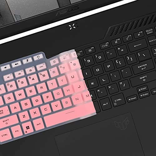 Cover de teclado para ASUS TUF F16/F15 2024-2026 OmbrePink miniatura 5