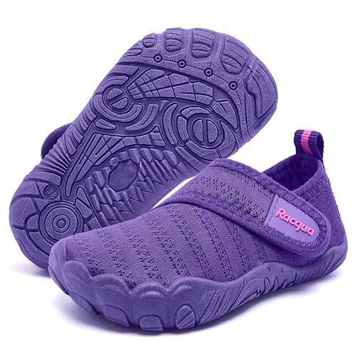 Racqua Toddler Boys Girls Baby Water Shoes Quick-Dry Lightweight Outdoor Sports Swim Shoes(Baby/Toddler)