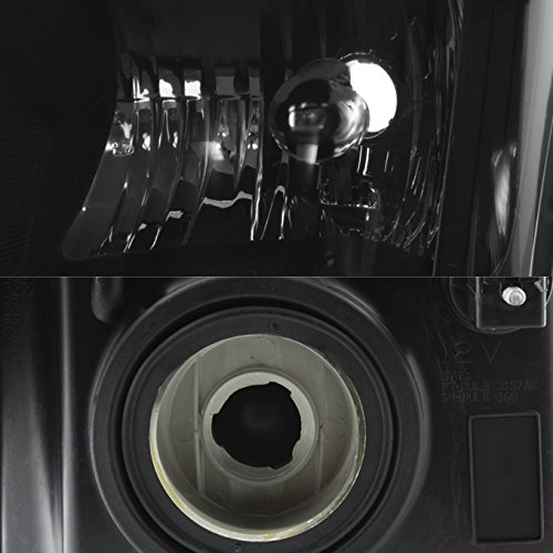 AKKON - For 2007-2011 Dodge Nitro Headlights | OE Factory Style Black Housing Clear Lens Driver And Passenger Side Direct Replacement product thumbnail 5