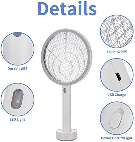 Electric Large Bug Zapper Racket, Mosquito killer, Fruit Fly Swatter Zap, Pest Control